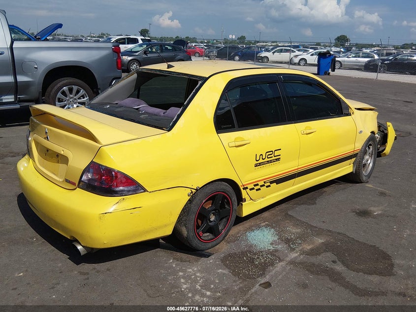 2004 Mitsubishi Lancer Oz Rally VIN: JA3AJ86E24U055095 Lot: 45627776