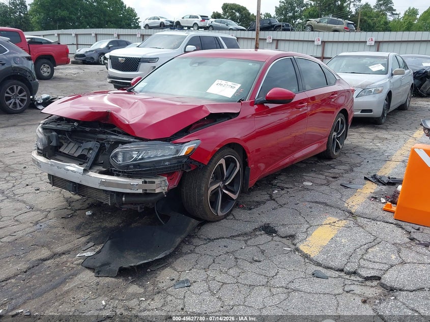 2018 HONDA ACCORD auction photo 2