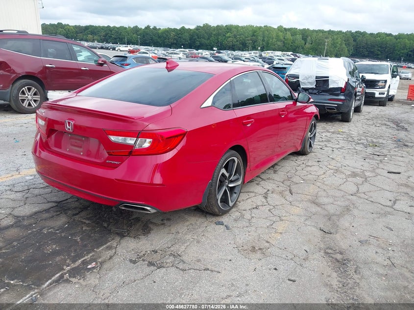 2018 HONDA ACCORD auction photo 4