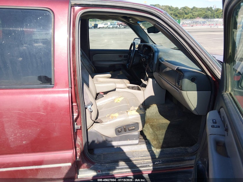 2002 Chevrolet Suburban 1500 Lt VIN: 1GNFK16Z12J195790 Lot: 45627804