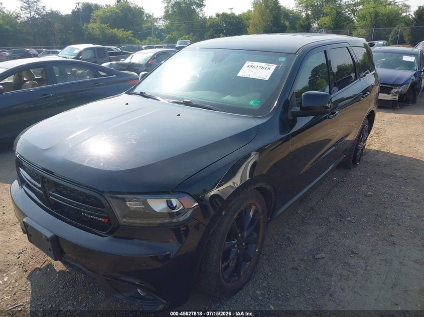 Vin: 1c4rdjag3jc213845, lot: 46126284, dodge durango sxt awd 20182
