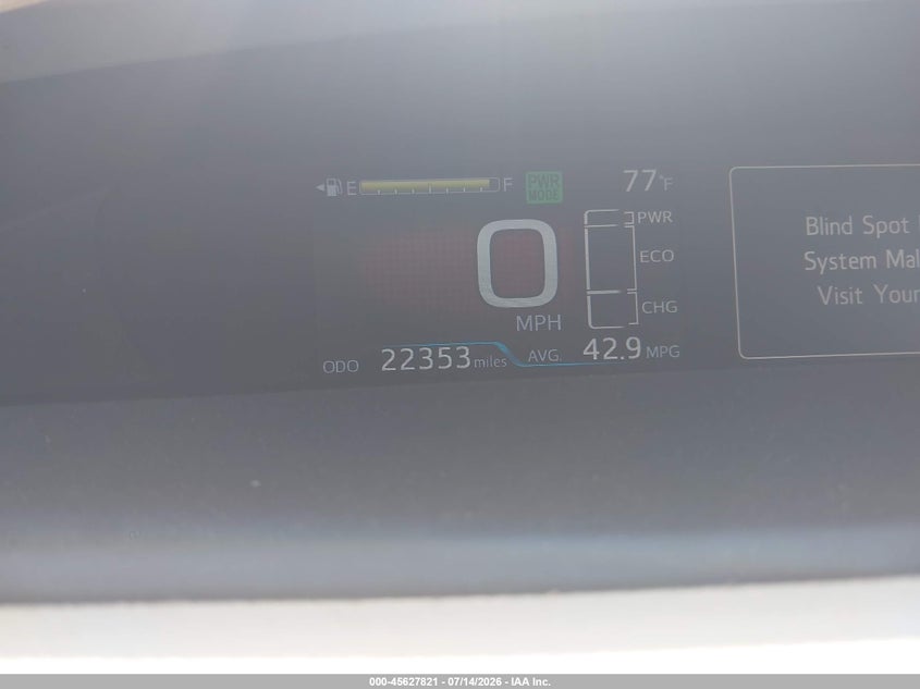 2018 Toyota Prius Four VIN: JTDKARFU4J3057483 Lot: 45627821
