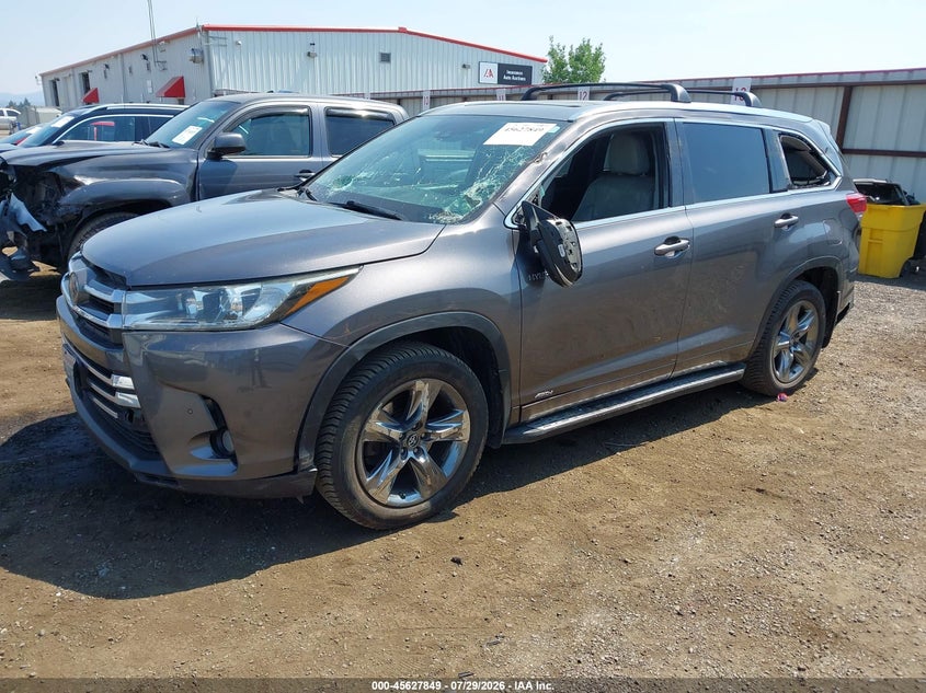 Vin: 5tddgrfhxjs041894, lot: 46126315, toyota highlander hybrid limited platinum 20182