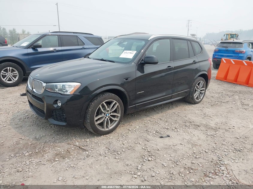 Vin: 5uxwx9c32h0w70353, lot: 46126327, bmw x3 xdrive28i 20172