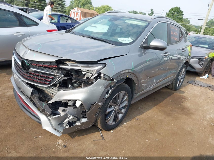 Vin: kl4mmesl2pb152669, lot: 46126342, buick encore gx select awd 20232