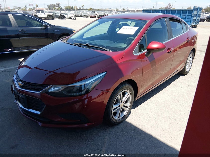 Vin: 1g1be5smxg7282827, lot: 46126361, chevrolet cruze lt auto 20162