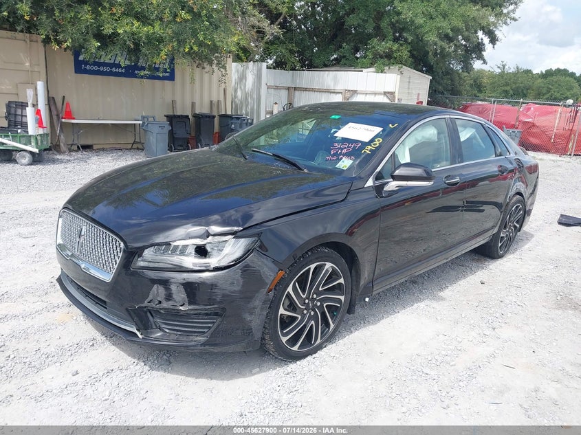 Vin: 3ln6l5a92lr605682, lot: 46126366, lincoln mkz standard 20202