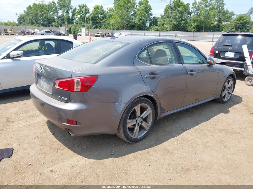 Vin: jthbf5c28c5157718, lot: 46126367, lexus is 250 20124