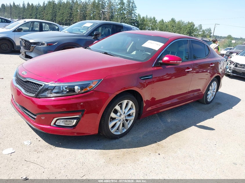 2015 Kia Optima Lx 5XXGM4A74FG443507 photo 1