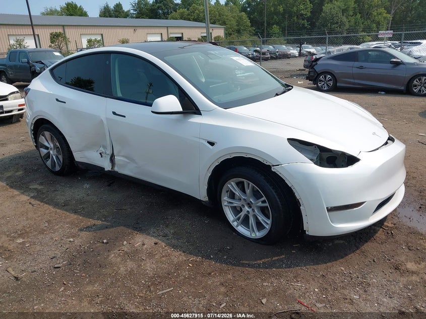 Vin: 7saygdee2pf668424, lot: 46126381, tesla model y awd/long range dual motor all-wheel drive 2023 img_1