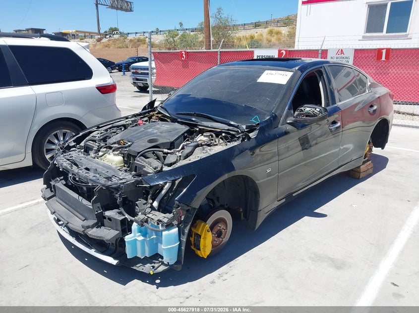 Vin: jn1ev7ap0km512223, lot: 46126384, infiniti q50 3.0t sport 20192