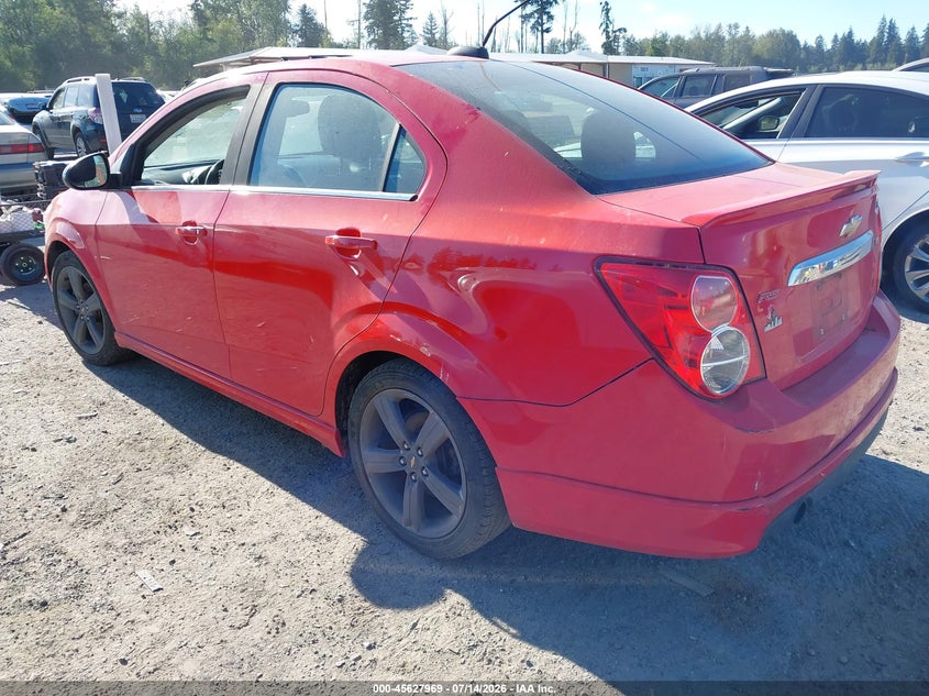 2016 Chevrolet Sonic Rs Auto VIN: 1G1JG5SB9G4113534 Lot: 45627969