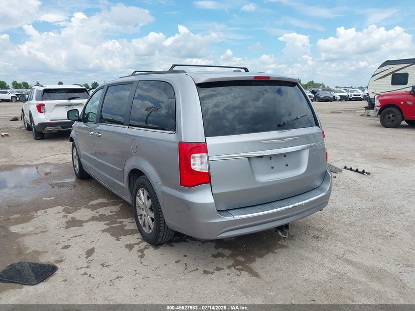 Vin: 2c4rc1bg5fr662038, lot: 46126449, chrysler town & country touring 20153