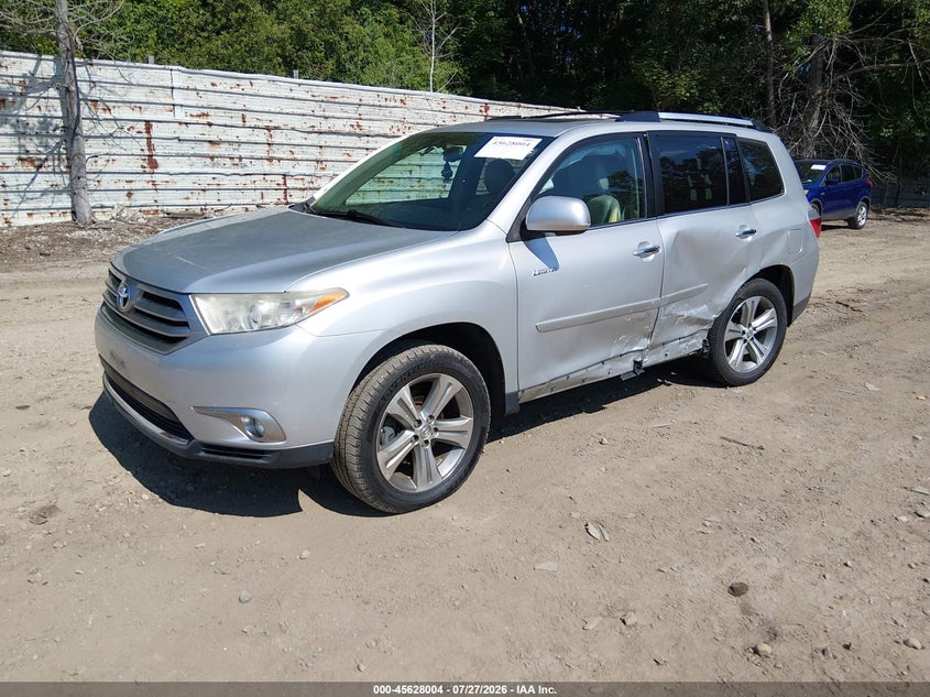 Vin: 5tddk3eh2bs046201, lot: 46126470, toyota highlander limited v6 20112