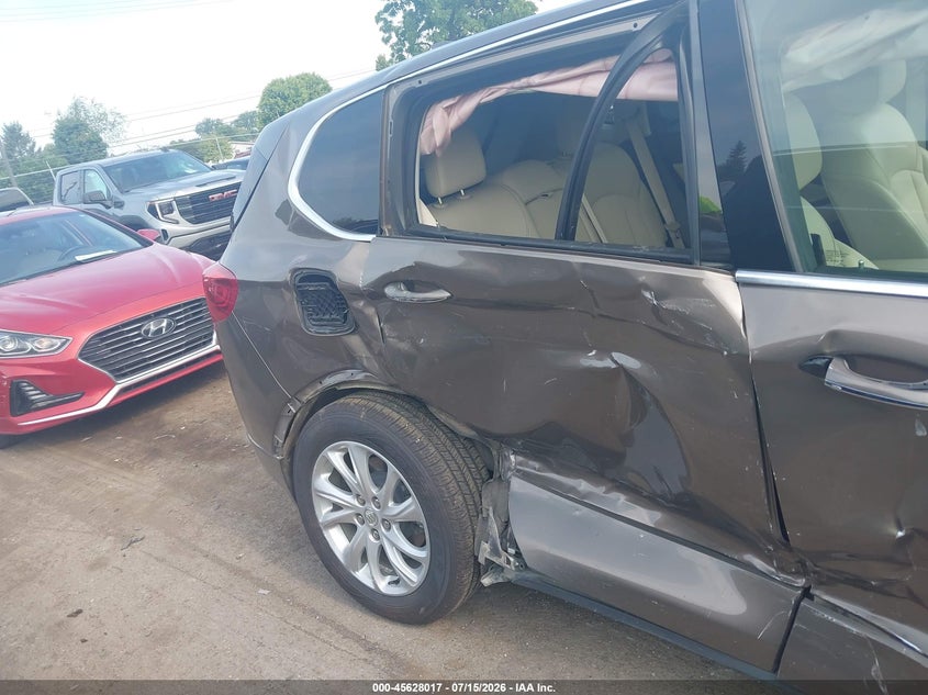 2019 Buick Envision Fwd Preferred VIN: LRBFXBSA8KD091892 Lot: 45628017