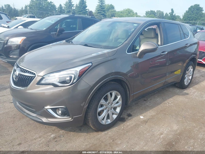 Vin: lrbfxbsa8kd091892, lot: 46126483, buick envision fwd preferred 20192