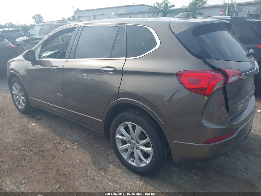 Vin: lrbfxbsa8kd091892, lot: 46126483, buick envision fwd preferred 20193