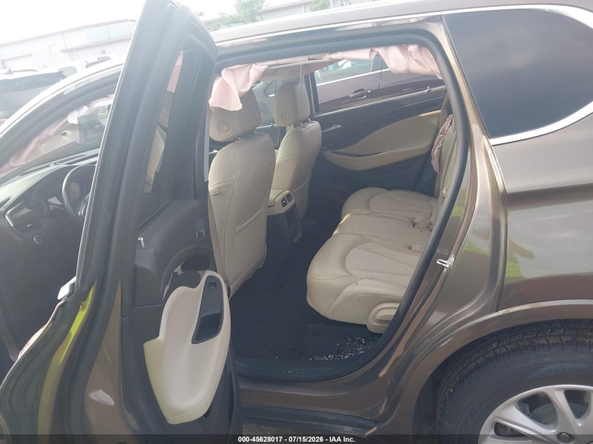 2019 Buick Envision Fwd Preferred VIN: LRBFXBSA8KD091892 Lot: 45628017