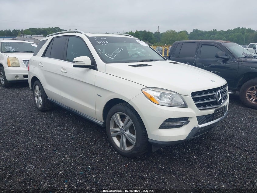 Vin: 4jgda2eb8ca095292, lot: 46126499, mercedes-benz ml 350 bluetec 4matic 2012 img_1