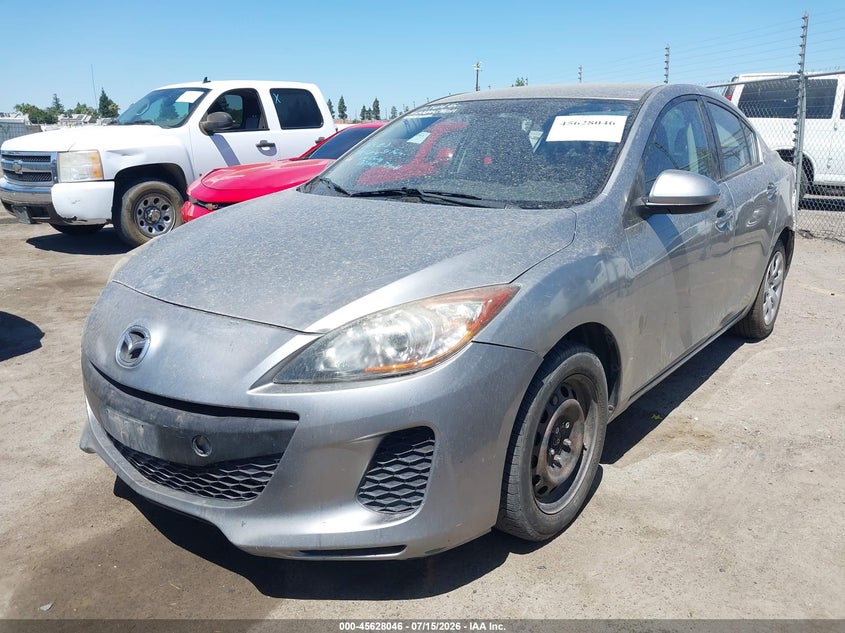 Vin: jm1bl1uf8c1580147, lot: 46126512, mazda mazda3 i sport 20122