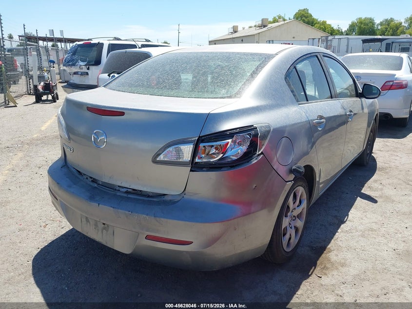 Vin: jm1bl1uf8c1580147, lot: 46126512, mazda mazda3 i sport 20124