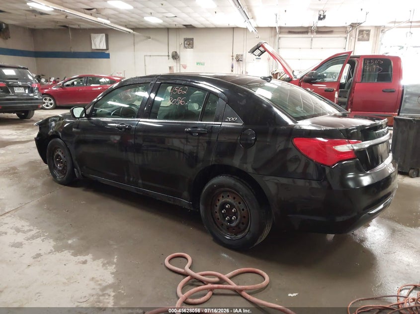 Vin: 1c3ccbab4cn144954, lot: 46126522, chrysler 200 lx 20123