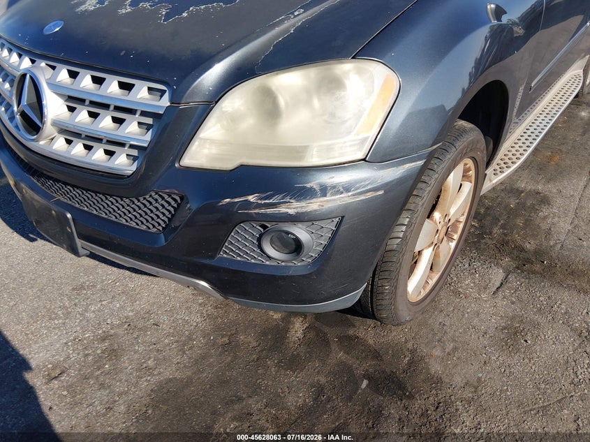 2010 Mercedes-Benz Ml 350 4Matic VIN: 4JGBB8GBXAA558809 Lot: 45628063