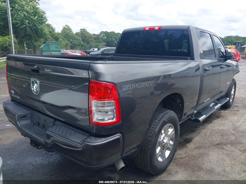 Vin: 3c6ur4dj9kg684389, lot: 46126539, ram 2500 big horn  4x2 6'4 box 20194