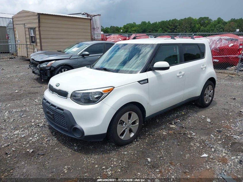 Vin: kndjn2a23f7813401, lot: 46126547, kia soul 20152