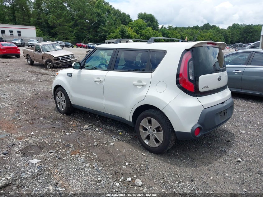 Vin: kndjn2a23f7813401, lot: 46126547, kia soul 20153