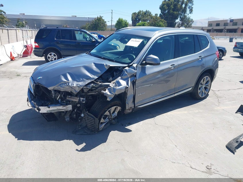 Vin: 5uxwx7c57h0u42404, lot: 46126550, bmw x3 xdrive35i 20172