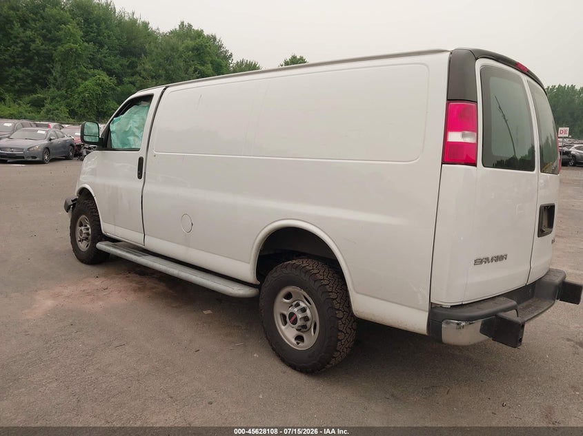 Vin: 1gtw7af71n1264751, lot: 46126574, gmc savana cargo rwd 2500 regular wheelbase work van 20223