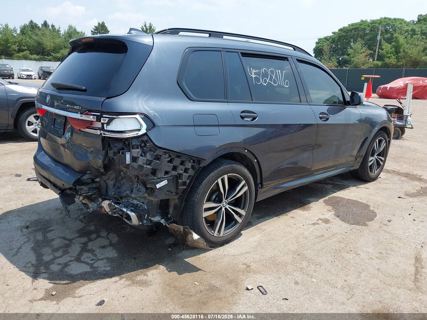 Vin: 5uxcw2c04l0e74316, lot: 46126582, bmw x7 xdrive40i 20204