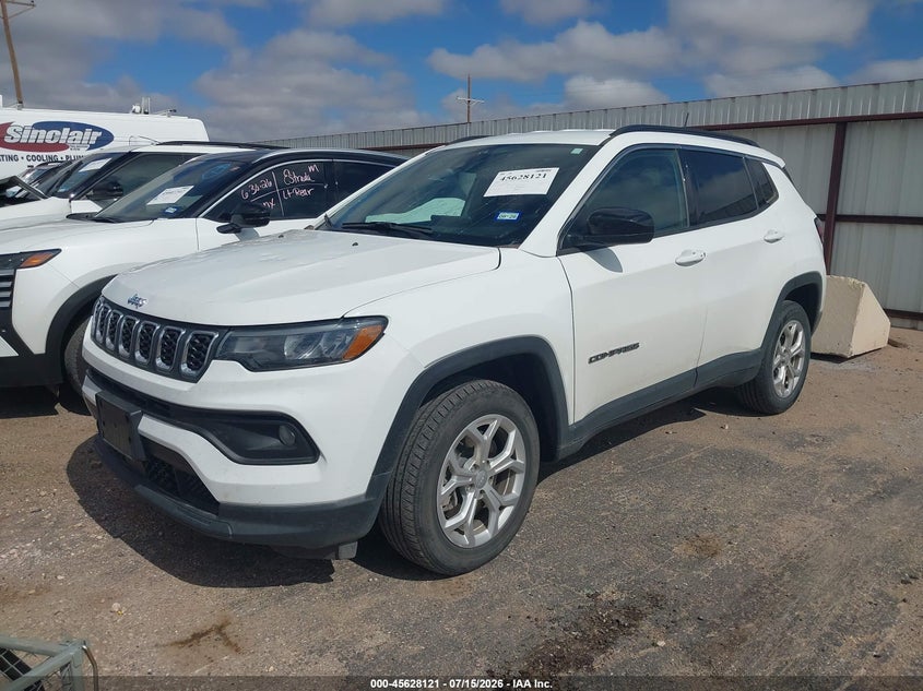 Vin: 3c4njdbn7rt160900, lot: 46126587, jeep compass latitude 4x4 20242