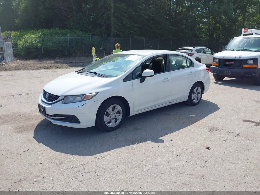 2013 Honda Civic Lx 2HGFB2F50DH560851 photo 1