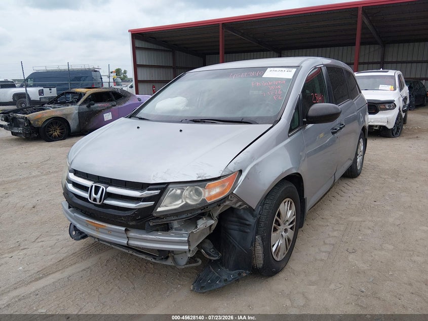 Vin: 5fnrl5h25gb015476, lot: 46126606, honda odyssey lx 20162
