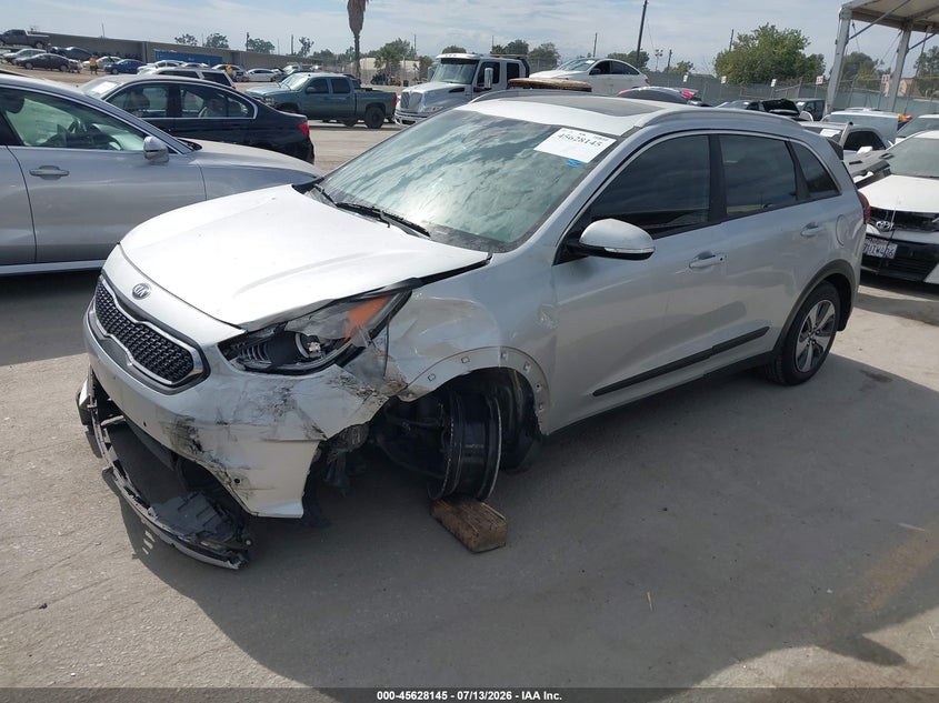 Vin: kndce3lc4j5126081, lot: 46126611, kia niro ex 20182
