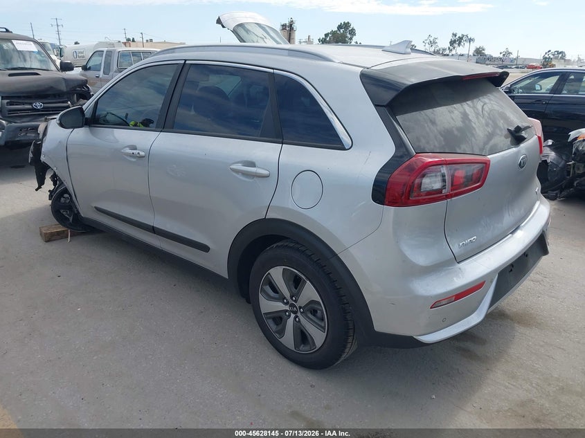 Vin: kndce3lc4j5126081, lot: 46126611, kia niro ex 20183