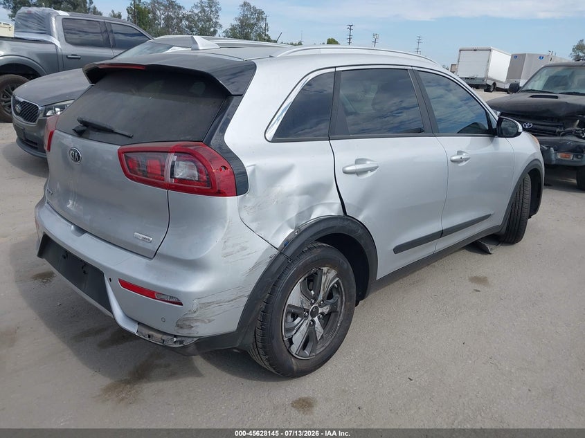 Vin: kndce3lc4j5126081, lot: 46126611, kia niro ex 20184