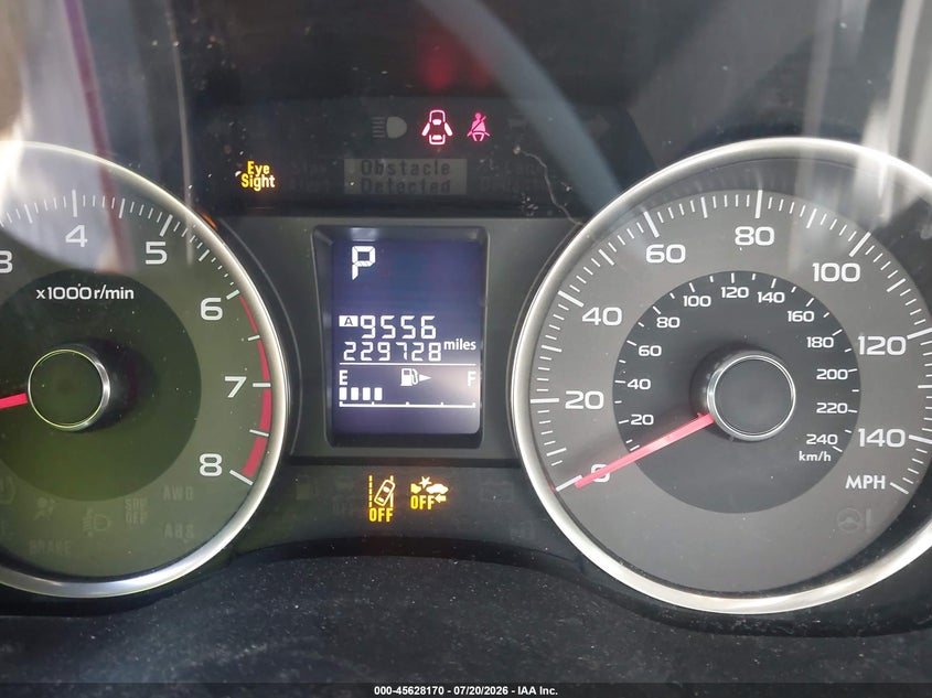 2016 SUBARU FORESTER auction photo 7