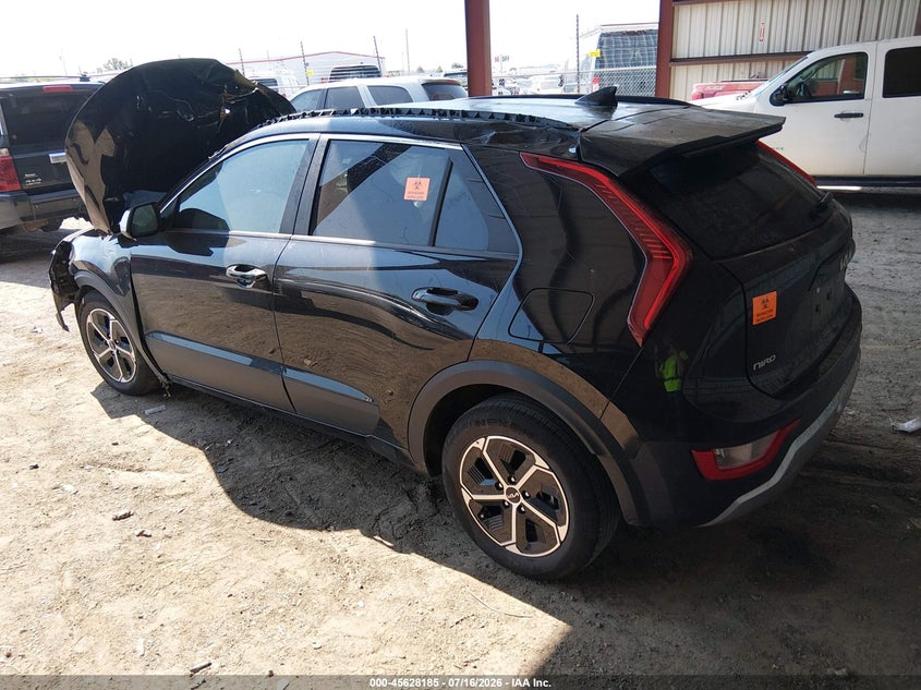 Vin: kndcp3le6r5132701, lot: 46126651, kia niro lx 20243