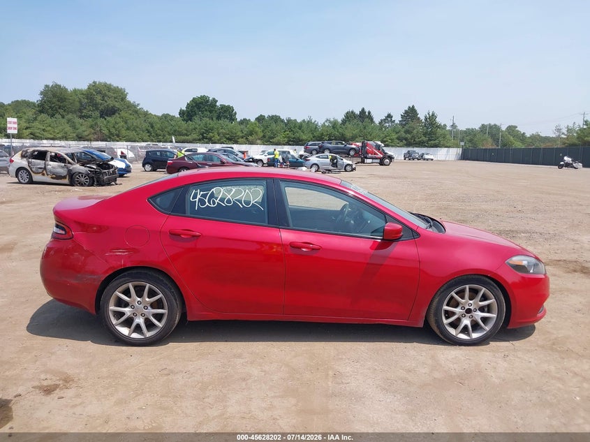 2013 Dodge Dart Rallye VIN: 1C3CDFBA9DD261303 Lot: 45628202