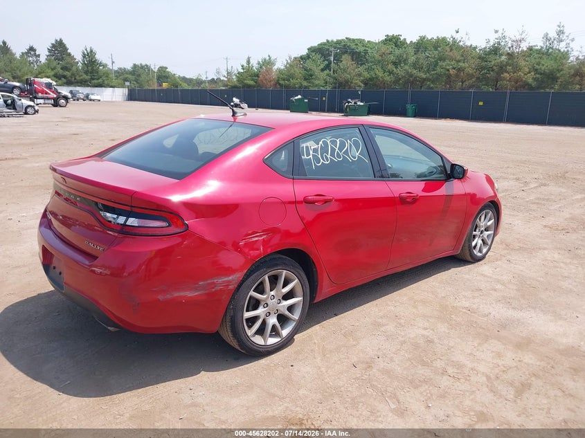 Vin: 1c3cdfba9dd261303, lot: 46126668, dodge dart rallye 20134