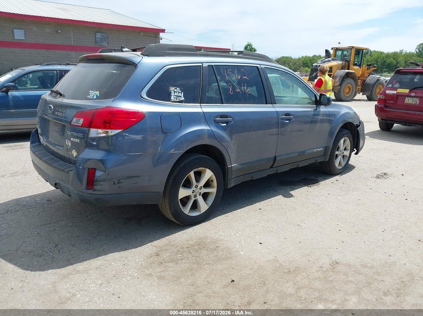 Vin: 4s4brbjc5d3264852, lot: 46126682, subaru outback 2.5i limited 20134