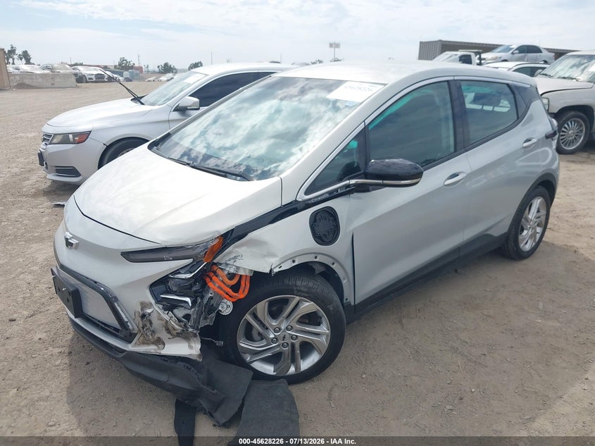 Vin: 1g1fw6s01p4187852, lot: 46126692, chevrolet bolt ev fwd 1lt 20232