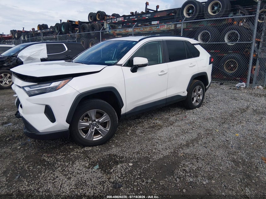2022 TOYOTA RAV4 HYBRID auction photo 2