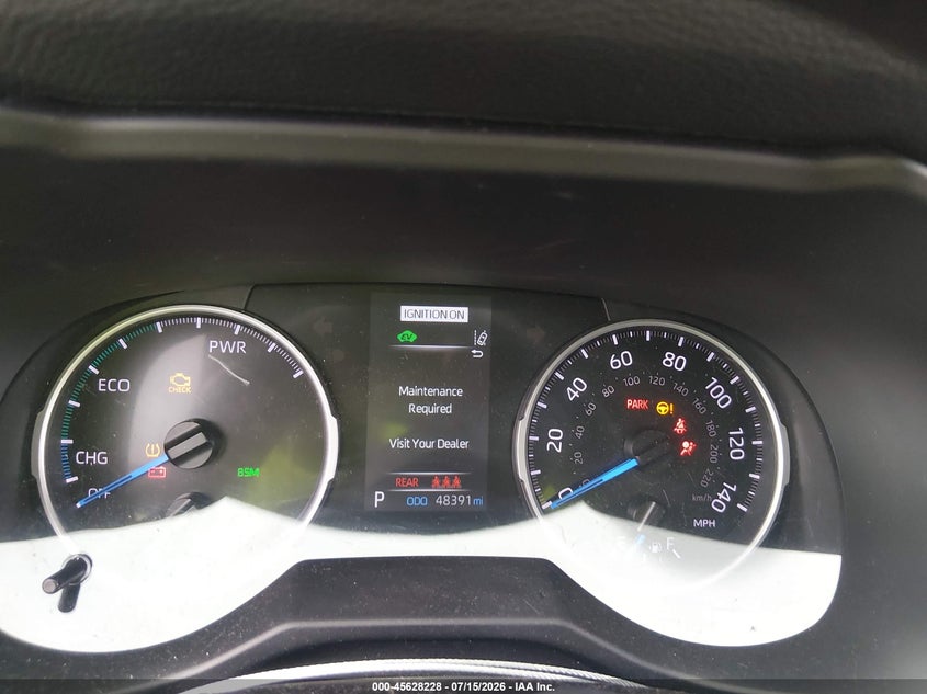 2022 TOYOTA RAV4 HYBRID auction photo 7