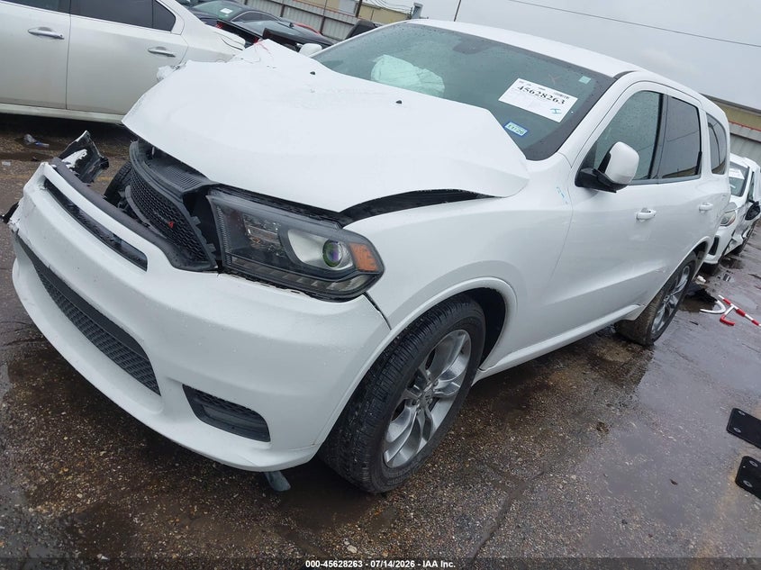 Vin: 1c4rdhdg8lc119113, lot: 46126729, dodge durango gt plus rwd 20202
