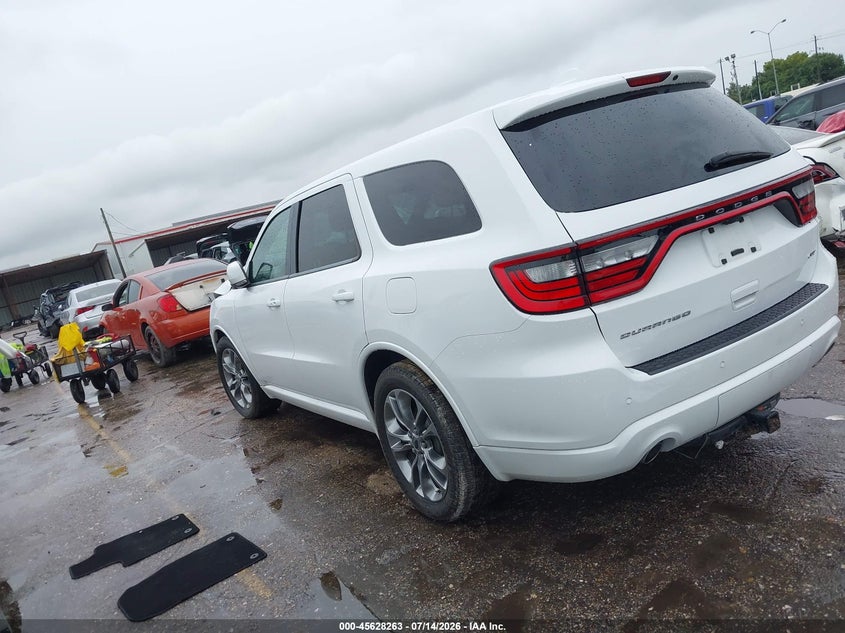 Vin: 1c4rdhdg8lc119113, lot: 46126729, dodge durango gt plus rwd 20203