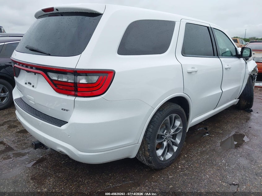 Vin: 1c4rdhdg8lc119113, lot: 46126729, dodge durango gt plus rwd 20204